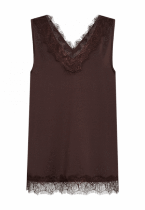 FreeQuent - Bruin | Dames | Top | Bruin | XL | regular | Kamst mode