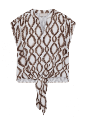 FreeQuent - Wit | Dames | Blouse | Wit | XXL | regular | Kamst mode