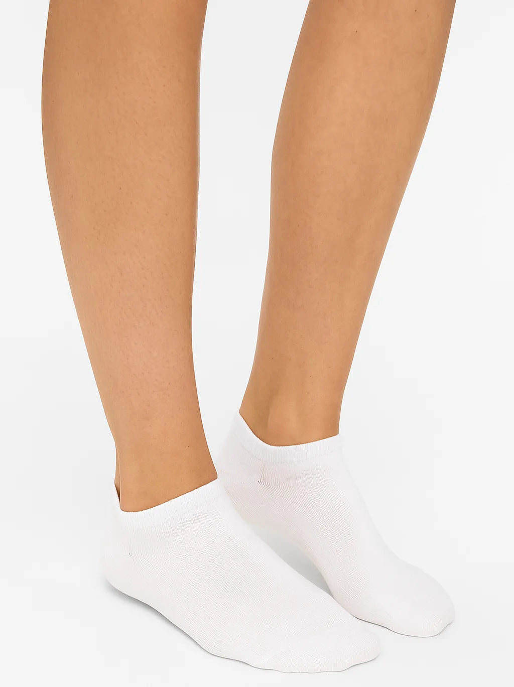 2-paar dames sneaker sokken - Katoenen enkelsokken