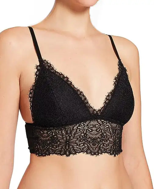 Bralette kant - Kanten bra Top - BH Top zwart