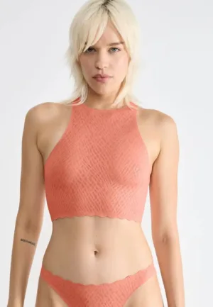 Zero Feel Kanten Crop top - Bliss - Bralette met hoge hals
