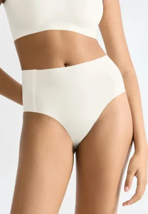 Zero Feel taille slip dames 2.0 - High waist - Hoge naadloze dames onderbroek - Katoenen kruisje - Schijnt niet door - Zwart - Huidskleur - Donkerblauw