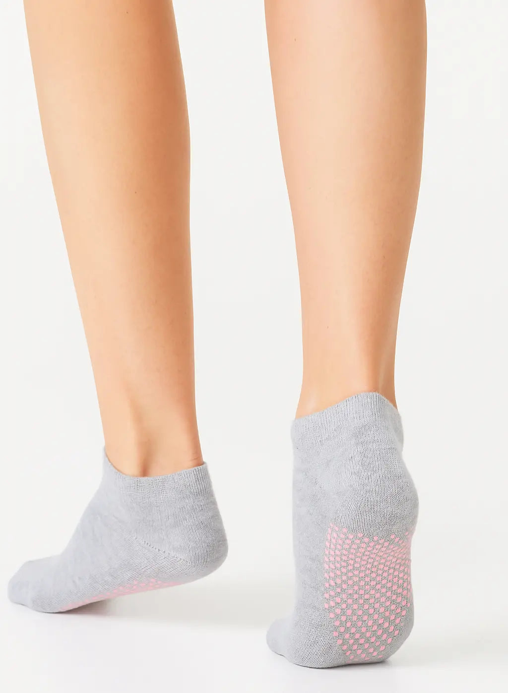 Dames Yoga sok - Antislip Sneaker sokken - Pilates grip sokken katoen
