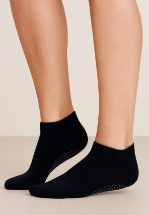 Dames Yoga sok met antislip - Sneaker pilates sokken - Grip sokken