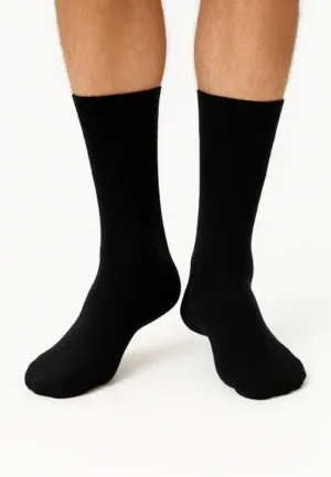Basset Merino wollen thermo sokken - Warme sokken - Naadloze winter sokken
