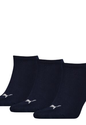 3-Paar Sneaker sokken - Katoen - Invisible - Lage enkelsokken voor dames en heren