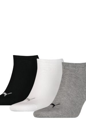 3-Paar Sneaker sokken - Katoen - Invisible - Lage enkelsokken voor dames en heren