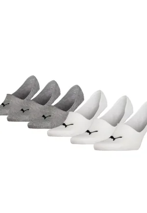 6-paar footies sokken - Lage sneaker sokken - Voordeelverpakking kousenvoetjes - Sokken voor in loafers