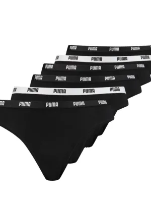 6-Pack dames strings - Katoenen strings dames multipack - Voordeelverpakking
