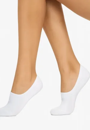 Tommy Hilfiger 2-paar - Footies - Dames katoenen kousenvoetjes - Sokken voor in loafers