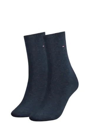 Tommy Hilfiger 2-pack sokken - Naadloze Dames katoenen sokken