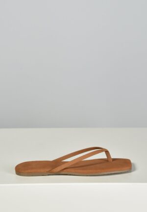 TKEES slippers Square Toe Lily SQLS-02 camel