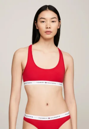 Tommy Hilfiger Bralette dames - Top - Katoenen Bh Top - Diepe hals