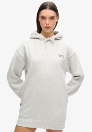 Essential Sweatjurk met Capuchon Lichtgrijs Grootte: 10-12