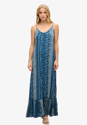 Beach Maxi-hemdjurk Blauw Grootte: 34