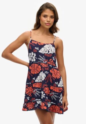 Mini Beach Cami-jurk Blauw Grootte: 40