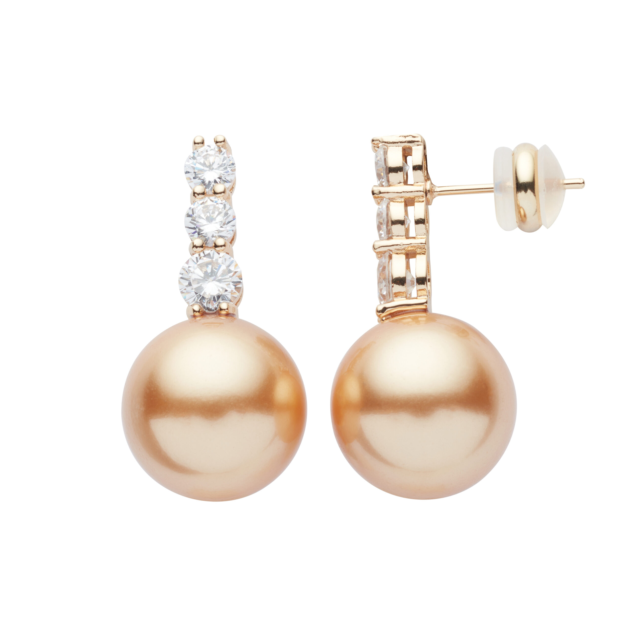 US Polo Assn Jewellery Mila Geelgouden Oorbellen - Afbeelding 2