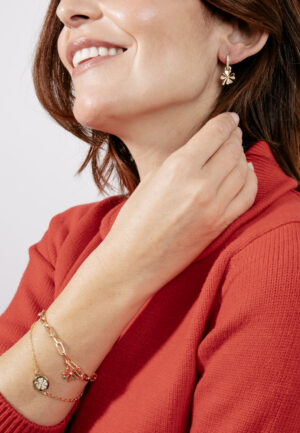Alternative view of Armband Luxenter Bloem Goud afwerking