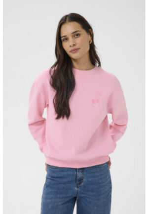 Kaffe - Roze | unisex | Trui | Roze | M | regular | Kamst mode