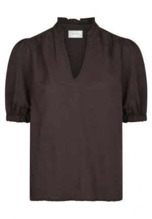 Neo noir - Bruin | Dames | Blouse | Bruin | 38 | regular | Kamst mode