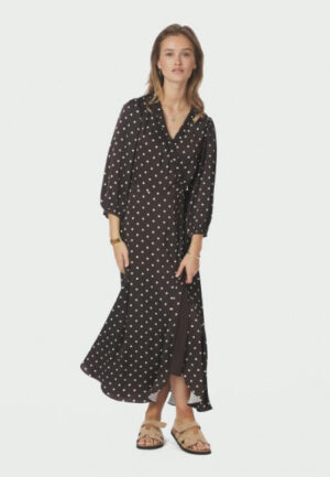 Neo noir - Bruin | Dames | Jurk | Bruin | 42 | regular | Kamst mode