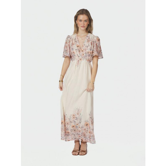 Neo noir - Roze | Dames | Jurk | Roze | 40 | regular | Kamst mode
