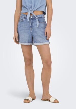 Only Onljosephine Stretch Shorts Dnm Azg Noos 15321381 Korte Broeken Light Blue Denim