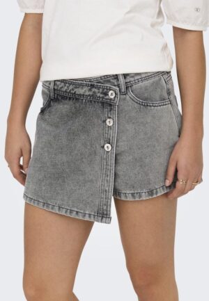 Only Onllesly Reg Lb Dnm Skort Bj Noos 15256608 Skort Light Grey Denim