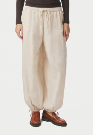 Neo noir - Beige | Dames | Broek | Beige | 40 | regular | Kamst mode