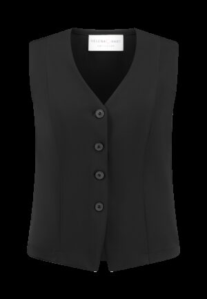 Helena Hart 7541 Gilet Transfer Gilets Zwart
