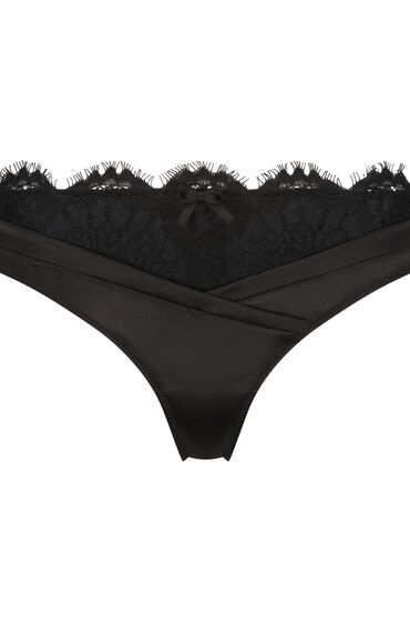 Hunkemöller String Hannako Zwart - Afbeelding 2