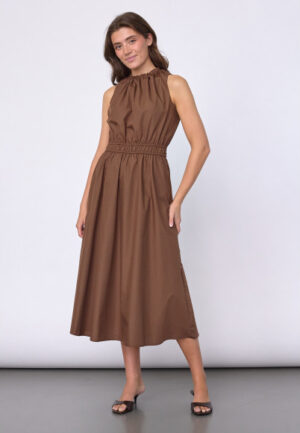 Sisters Point - Bruin | Dames | Jurk | Bruin | XL | regular | Kamst mode