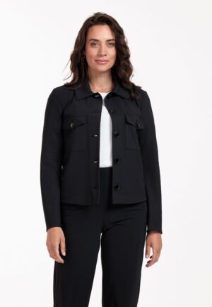 Studio Anneloes Claire Bonded Jacket 94822 9000 Black