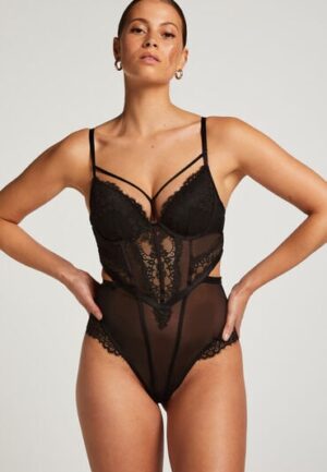 Hunkemöller Body Daisy Zwart