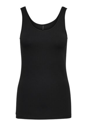 Only Onllive Love S/l Tank Top Noos Tops En Singlets Black