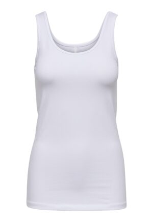 Only Onllive Love S/l Tank Top Noos Tops En Singlets White