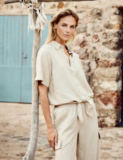 Tramontana Cargo Trousers C02-16-101 Cargobroeken 002001 Sandmelange