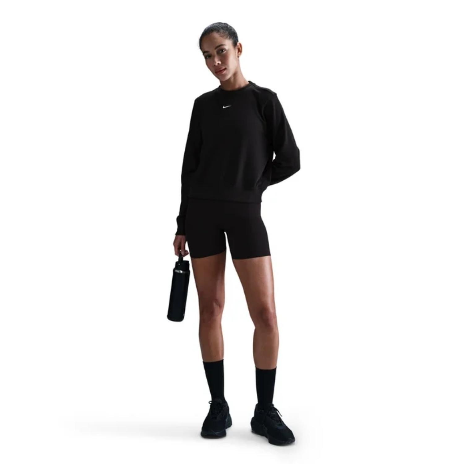 Nike One Dri-Fit Crew Sportsweater Dames M/38.