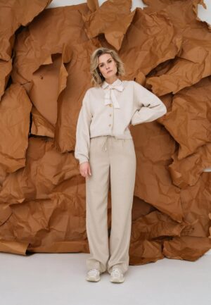 Maicazz Lilo Bow Wi25.20.006 Blouse Sand
