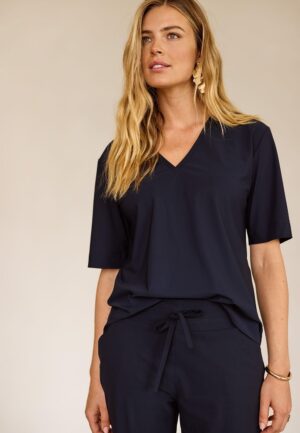 Studio Anneloes Roller Shirt 94845 T-shirt Korte Mouw 6900 Dark Blue