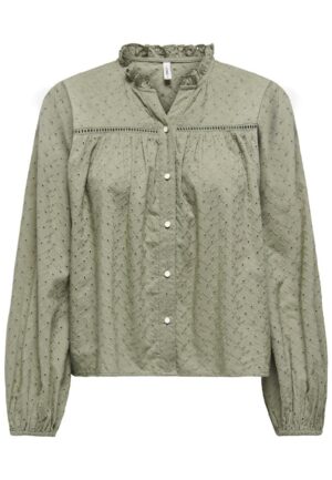 Only Onlnoelys L/s Embroided Shirt Wvn Cs Blouse 4939071 Mermaid