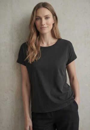 Msch Copenhagen Mschfenya Modal Tee 18292 T-shirt Korte Mouw Black