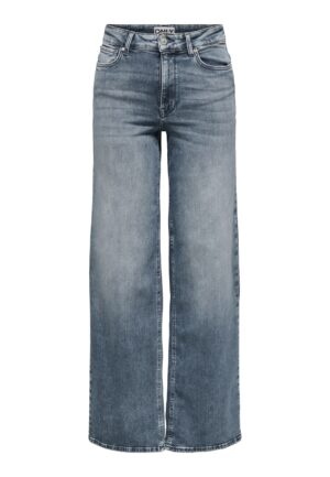 Only Onlmadison Blush Hw Wide Dnm Rea570 Noos Loose Fit Special Blue Grey Denim