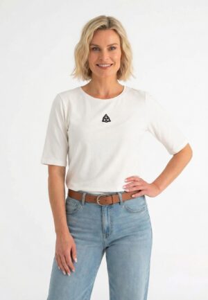Maicazz Sonora - T-shirt Bas.91.022 T-shirt Korte Mouw Offwhite