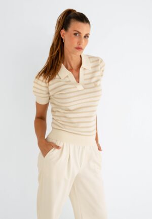 Maicazz Super - Polo Sp26.70.413 Poloshirts Offwhite /l.sand