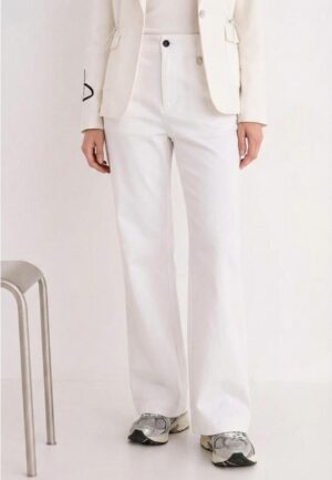 Zizo Parla L/32 - Pant Sp26.parl.308 Broek Offwhite