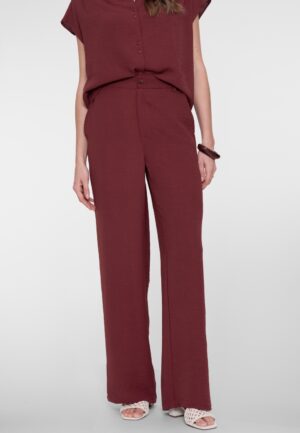Geisha Pants Crinckle 61111-21 Broek 481 Cherry