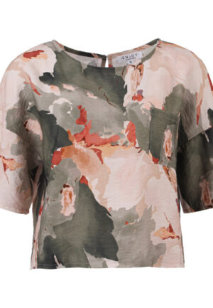 Enjoy - Groen | Dames | Top | Groen | 3XL | regular | Kamst mode