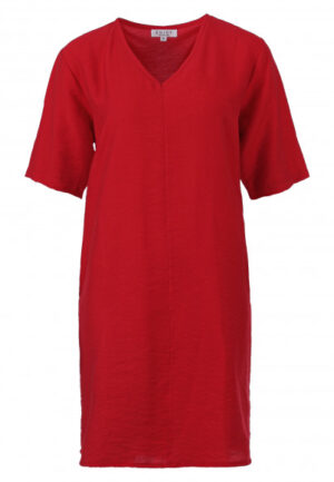 Enjoy - Rood | Dames | Jurk | Rood | M | regular | Kamst mode