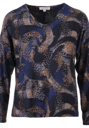 Enjoy - Blauw | Dames | Top | Blauw | M | regular | Kamst mode